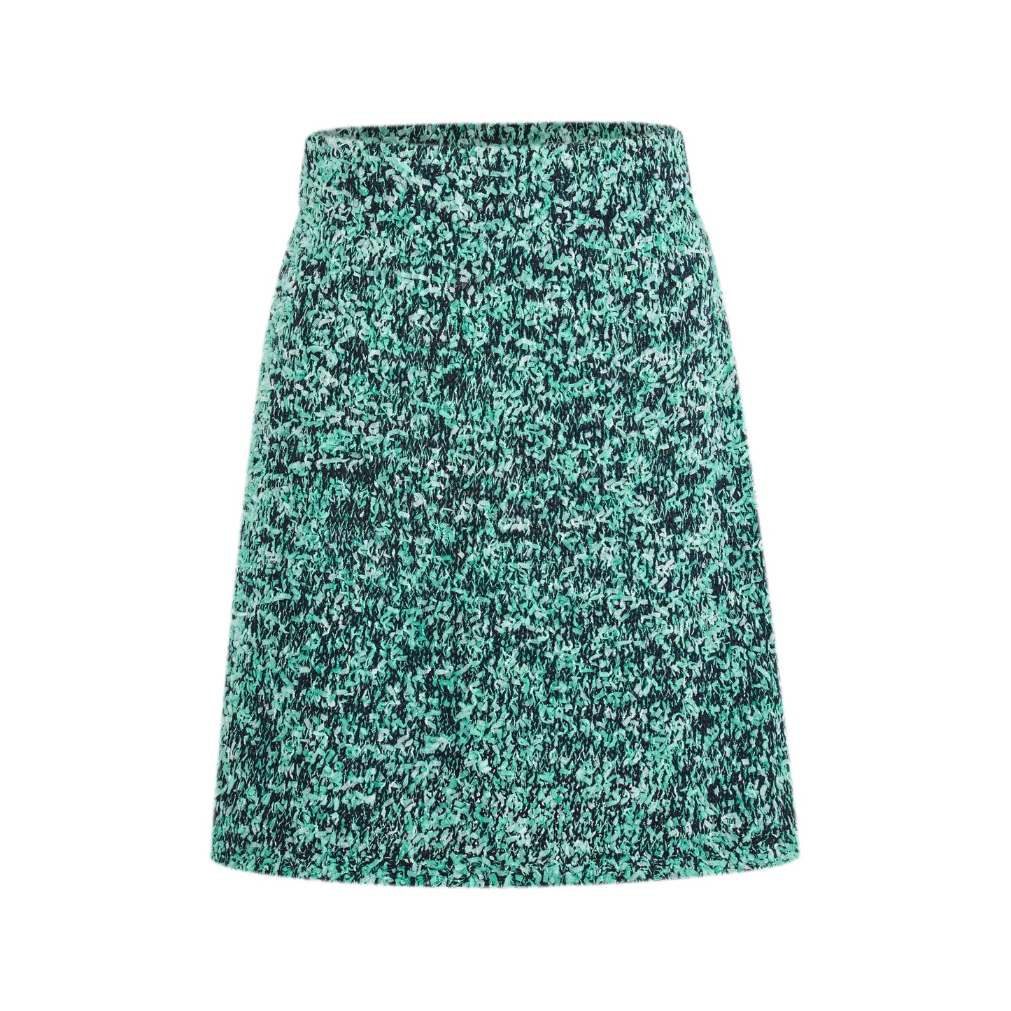 Metallic Tweed Skirt