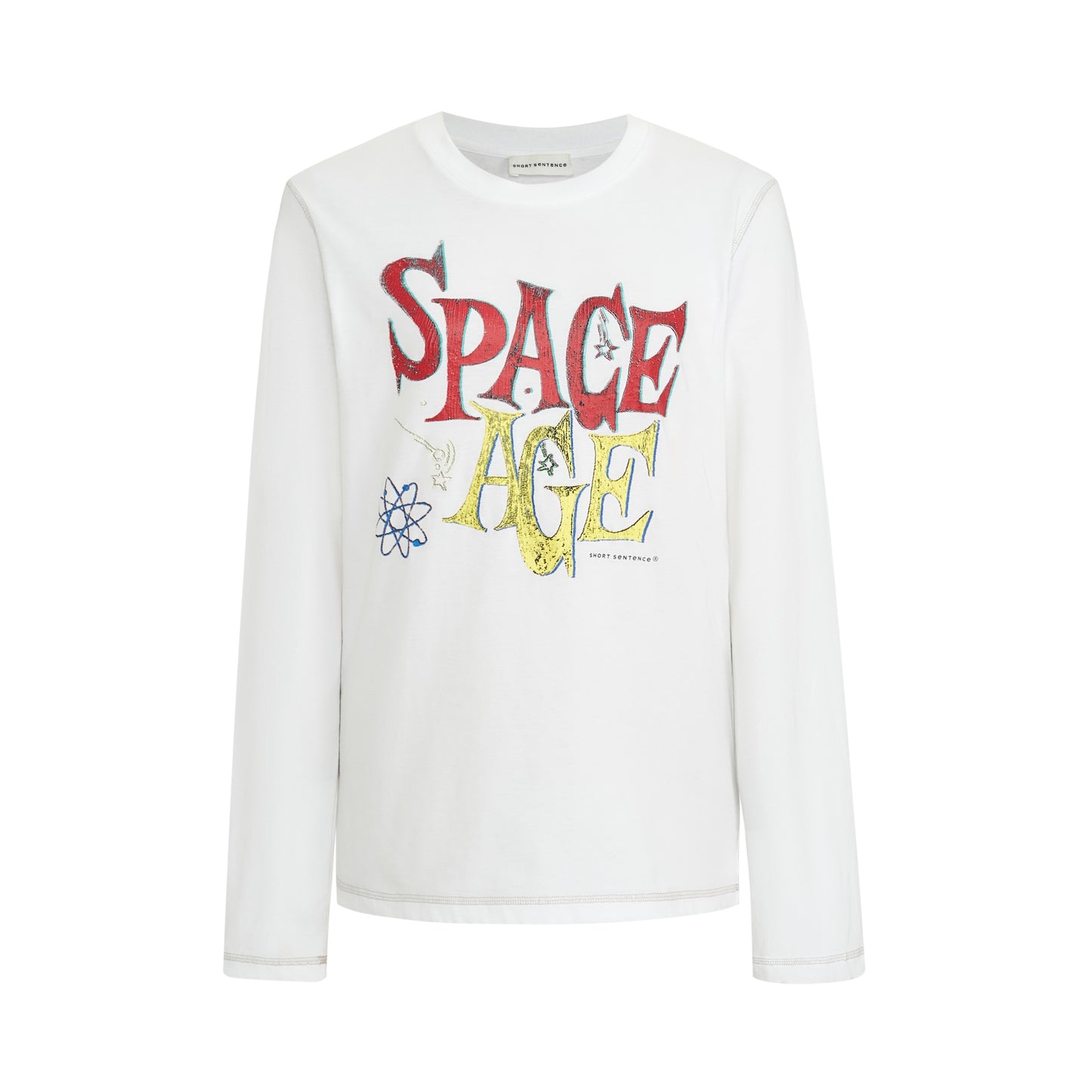 "SPACE AGE" Slogan T-shirt