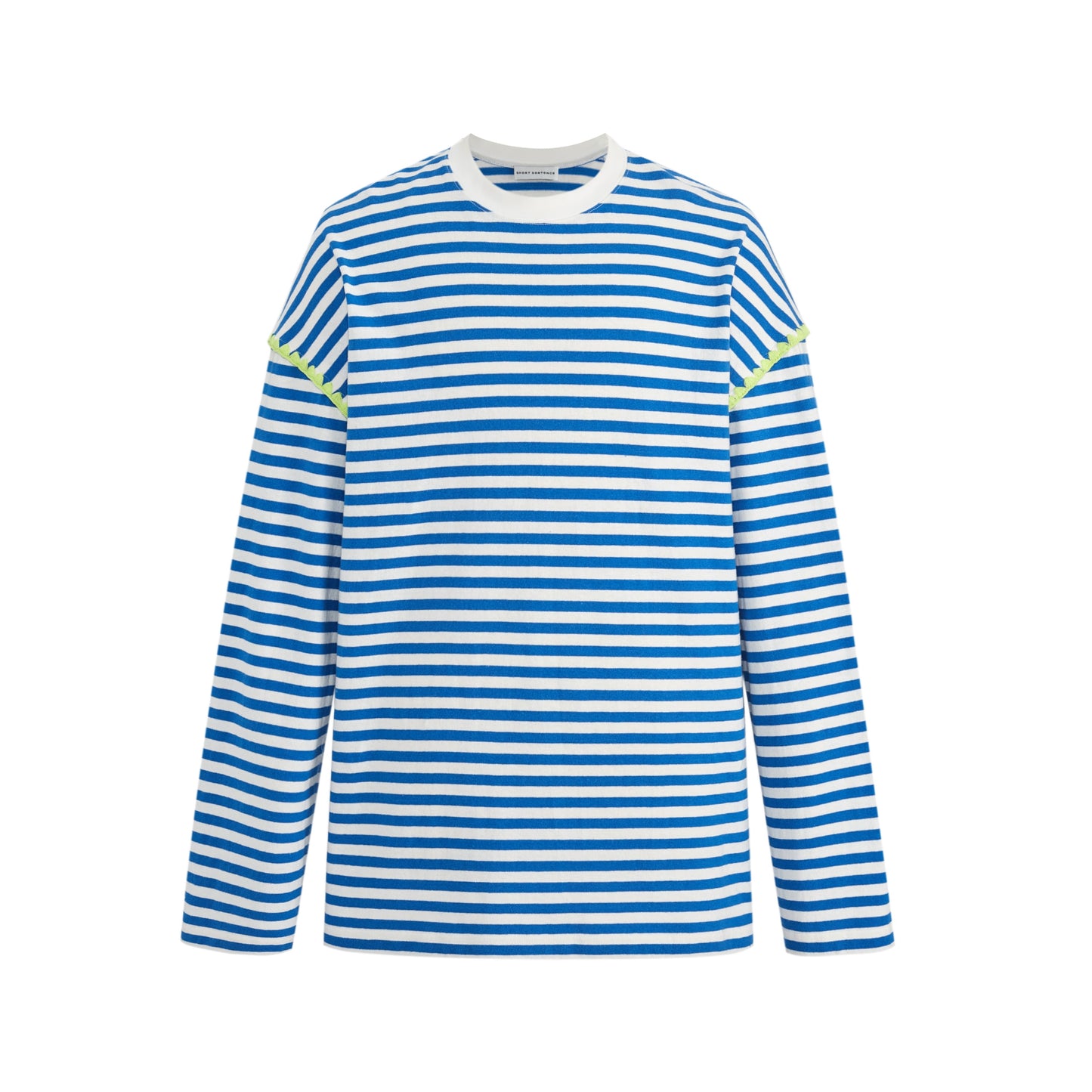 Classic Striped Shell Embroidered T-shirt